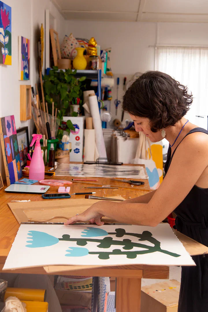 Claire Ritchie Flower Collage Workshop - Free!