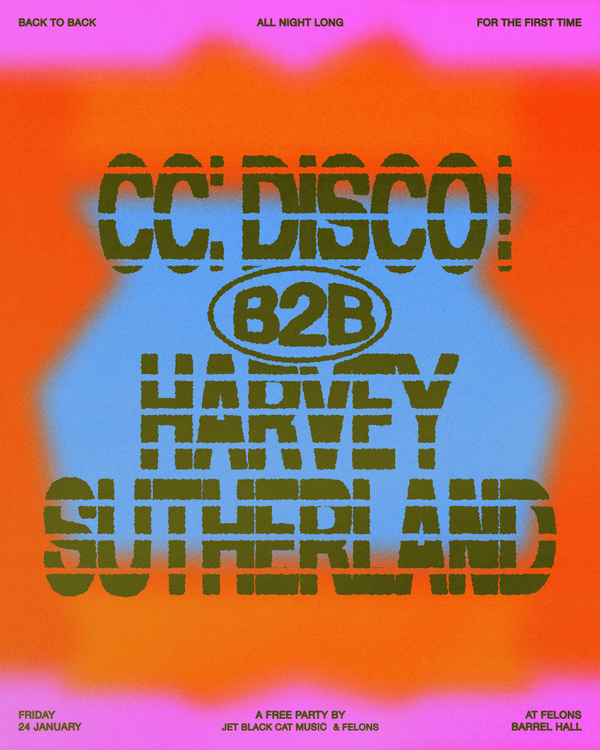 CC:DISCO! B2B HARVEY SUTHERLAND