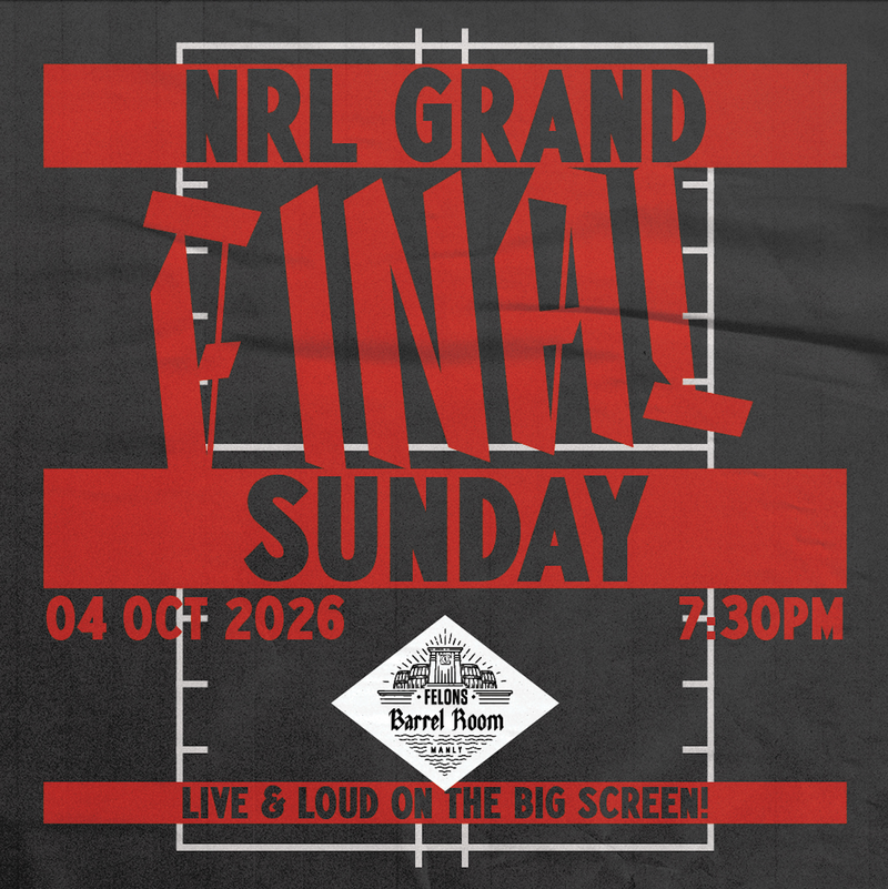 NRL Grand Final at Barrel Room!