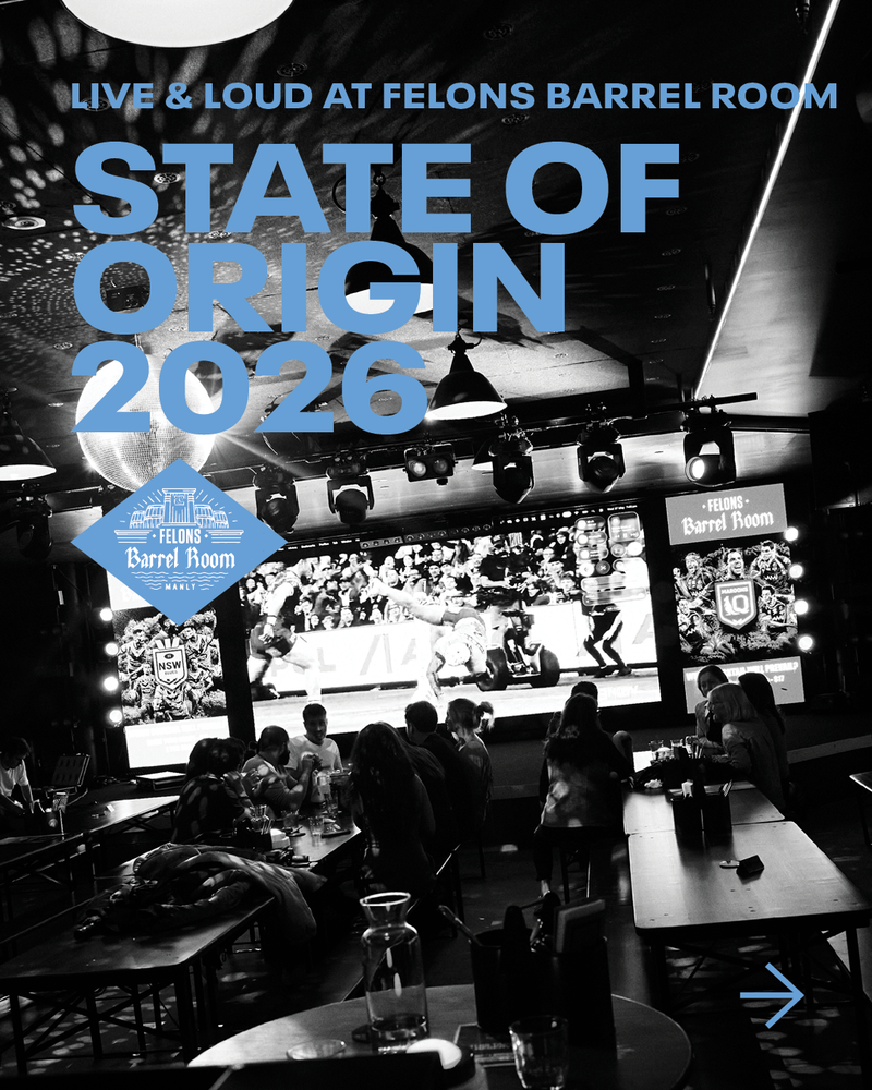 State of Origin at Barrel Room