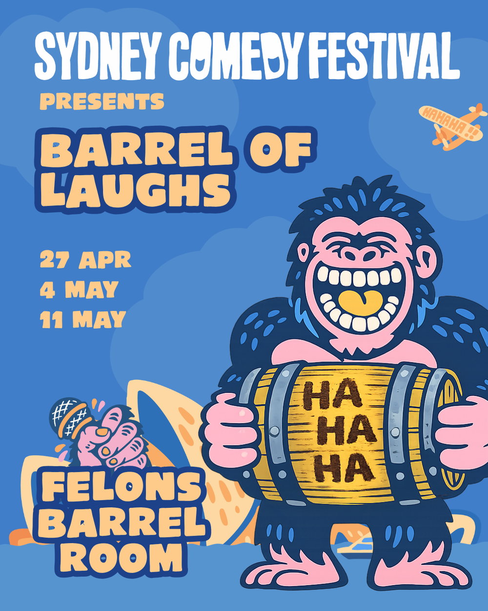 Comedy Festival presents Barrel of Laughs
