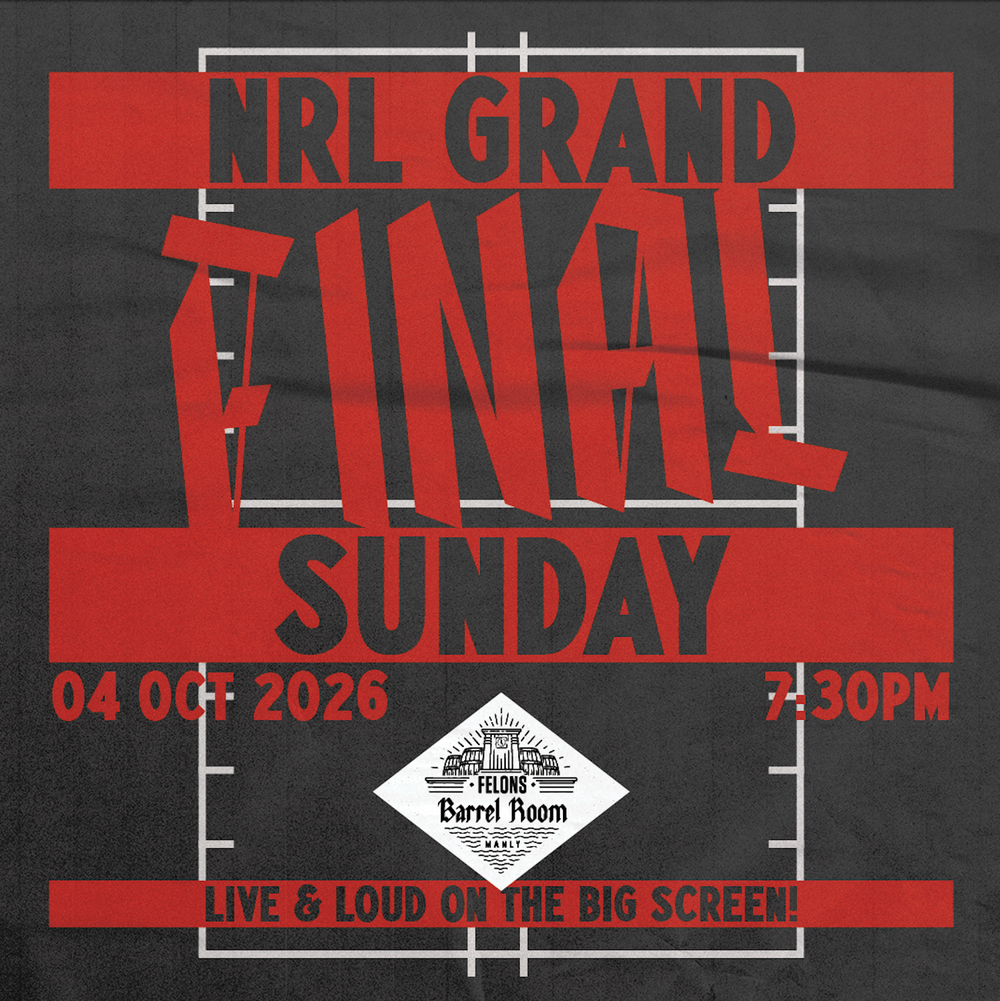 NRL Grand Final at Barrel Room!